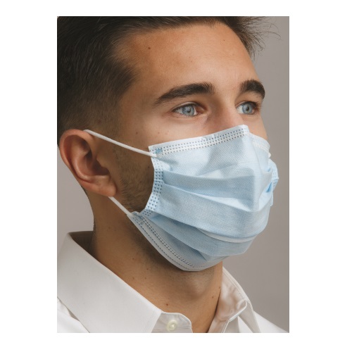 Defend Level 2 Dual Fit Ear-Loop Face Mask (Pleated)