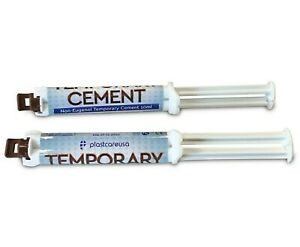 Temporary cement syringe plastcare